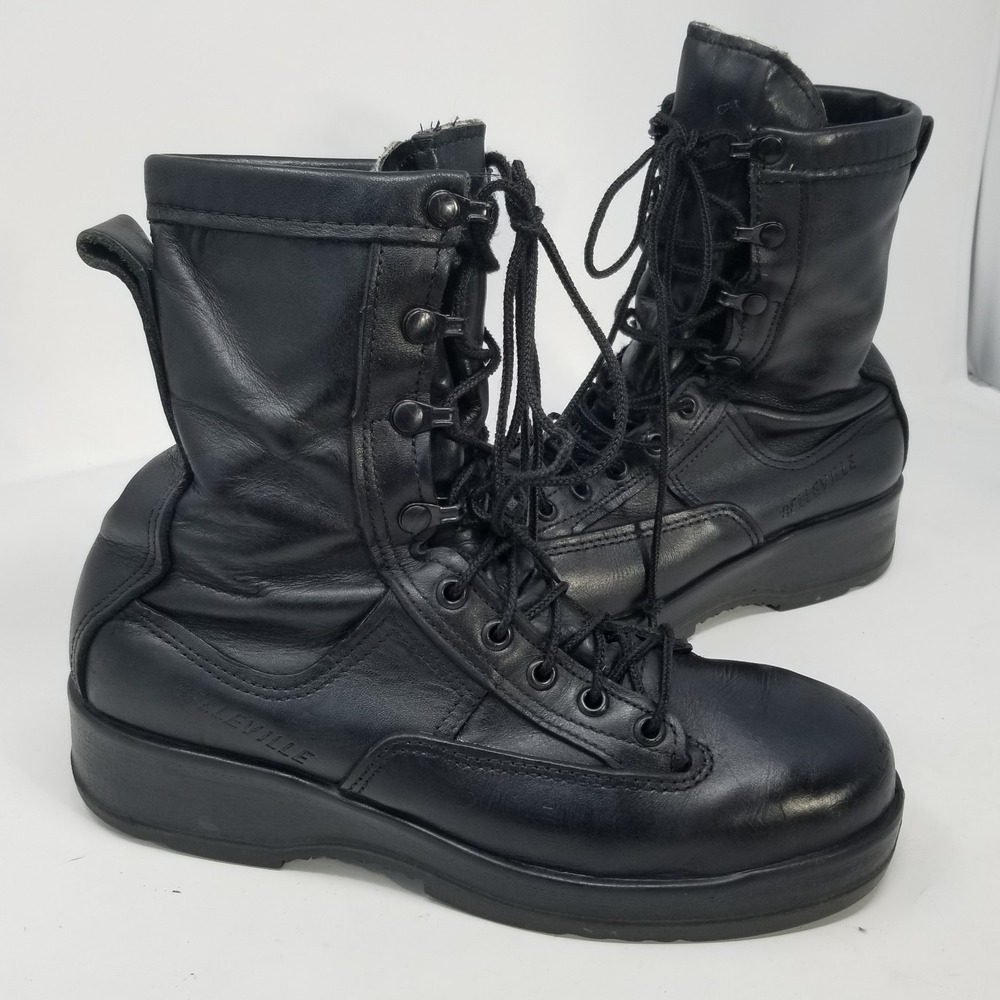 SIZE 7 - BELLEVILLE x GORE-TEX Boots 800 ST Waterproof Steel-Toe Flight Deck